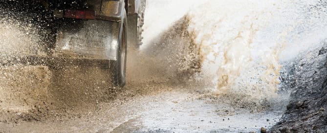 Commercial Vehicles Exposed to Floodwaters